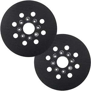 125 mm Plateau de ponçage Compatible avec Bos-ch PEX 220 A,GEX 125-1 AE,PEX 220 AE, Skil 7402/7490,2 pièces