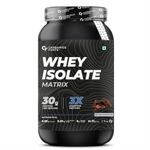 Carbamide Forte Whey Isolate Matrix | Whey Protein Powder | 30g Protein | Belgian Chocolate Flavour - Whey Protein Isolate 1kg