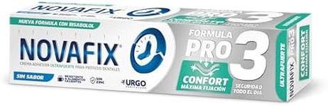 Novafix Pro3 Comfort Flavourless Denture Adhesive Cream 40g