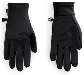 THE NORTH FACE Etip Fleece Recycled Gloves | Touchscreen Compatiable Gear for Men & Women, TNF Black, XX-Large