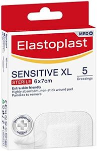 Elastoplast Antibacterial Sensitive XL Wound Dressings 5 Pack