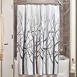 iDesign Fabric Forest Shower Curtai