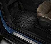 MINI Genuine Front All Weather Floor Mats Essential Black Fits F60 51472447607