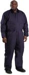 Berne Men's Heritage Twill Insulated Coverall, Large Regular, Navy