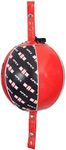 Ringside Apex Boxing Training Double End Bag, Red/Black, 7 Inch