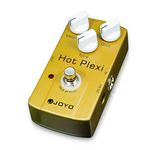 JOYO Distortion Effect Pedal Simulates JCM800 Amp Greater Dist for Electric Guitar Effect - True Bypass (Hot Plexi JF-32)