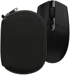 kwmobile Neoprene Case Compatible with Logitech G305 Lightspeed - Case for Mouse Soft Pouch Carry Bag - Black