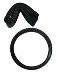 26 Inch Bicycle Tyre Tube Combo Set | Compatible with 1.75, 1.95, 2.125 Sizes | Durable Rubber MTB & Kids Cycle Tyre Tube Replacement Kit | High Grip, Puncture Resistant, Long Lasting Performance