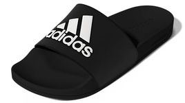 adidas Unisex-Kids Adilette Shower , black /white /black, 3