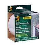 Duck Brand 442063 Self-Adhesive Fiberglass Carpet Seaming Tape, 2.44-Inch by 15-Feet, Single Roll