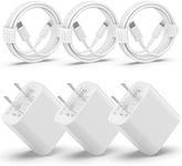 USB C Charger Phone Charger Fast Charging 3Pack 20W Type C Wall Charger Block with 6FT Long USB C to Lightning Cable Compatible for iPhone 14Pro/13 Pro/12/12 Pro Max/11/XS Max/XS/XR/X/8