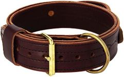 Signature K9 Heavy Agitation Collar with Handle, 2-Inch, Burgundy