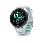 Garmin Forerunner® 265S Running Smartwatch, Colorful AMOLED Display, Training Metrics and Recovery Insights, Whitestone and Neo Tropic