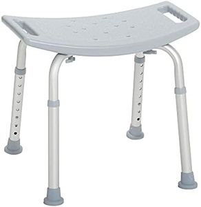 Drive Medical Bath Bench without Back, Grey