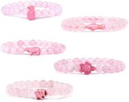 Fahlo Pink Edition Bundle Tracking Bracelet, Elastic, one size fits most for Men and Women