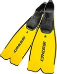 Cressi Rondinella Snorkeling Fins - Yellow, Size 41 - 42