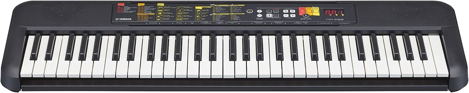 Yamaha PSR-F52 Digital Keyboard – 61 Keys Portable Electronic Piano