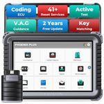 TOPDON Car Diagnostic Tool Phoenix Plus Advanced ECU Coding, OE-level all System Diagnostic Scanner with 41+ Reset Service, Guided Function, Bi-Directional scan tool, FCA AutoAuth, Android 10.0