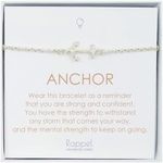 Rappel Sterling Silver Anchor Brace