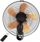 18 Inch Wall Mount Fan with Remote,