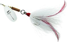 Mepps Musky Killer-bktl/hot White-White, one Size (BM HW-W)