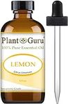 Lemon Essential Oil 4 oz 100% Pure 