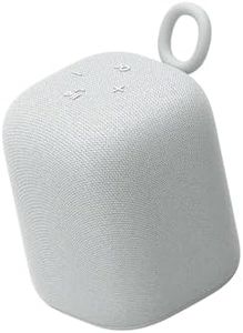 Sony LinkBuds Speaker – Wireless Bluetooth Portable Speaker, IPX4, Water Resistant, 25hr Battery, Clear Call Quality, Outdoor, Travel - Light Grey
