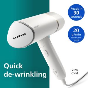Philips 3000 Handheld Garment Steamer – Portable Fabric Steamer