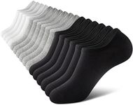 wernies No Show Men Socks, Low Cut 