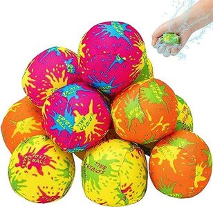 LATERN Pack of 30 Water Bomb Balls, 5 cm Reusable Water Absorbing Ball, Mini Water Splash Balls for Outdoor Water Activities, Pool Beach, Party Gifts, Summer Water Fight Games