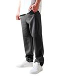 Urban Classics Mens Sweatpants TB014B Sweatpants Color: Charcoal in Size: XXXX-Large