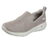 Skechers womens GO WALK JOY Slip Ons, Taupe, 9 US