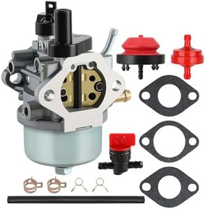 AUTOKAY Snow Blower Carburetor for Toro 38515 38516 38517 38518 38600 38601 38602 38603 for Briggs & Stratton 801396 Snowthrower with Fuel Filter Gaskets Valve