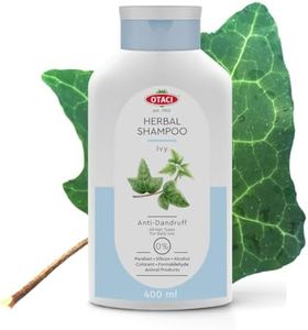 OTACI Herbal Shampoo with Ivy for All Hair Types, Everyday Use, No Paraben, No Silicon, No Alcohol, No Formaldehyde, Vegan & Cruelty Free Shampoo 13.5 Fl Oz