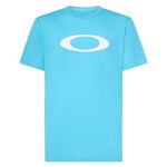 Oakley Men's O Bold Ellipse Tee, Blue, Large