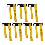 Optimum TBFB Touch Rugby Tackle Tag Belt Flags | Adjustable, Training Aid For Beginner| Pack of 7 - Yellow