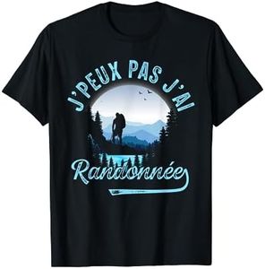 J'Peux Pas J'ai Randonnée Humour Rando Montagne Randonneur T-Shirt