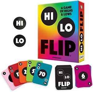 Gamewright Hi Lo Flip Card Game
