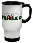 Shopagift Wales and Flag Travel Mug Cup