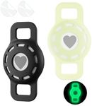 WHALEZON Cat Collar Holder for Airtag, Cat & Small Dog Harness Case for Air Tag