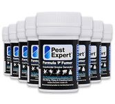 Pest Expert Clothes Moth Killer Smoke Bombs 8 x 3.5g - Formula 'P' Maximum Strength Moth Bomb, Fast-Acting for Effective Control, Professional Strength for Approved Amateur Use