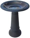 Algreen Birdbath Blue Marble 20x25