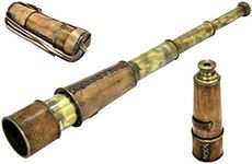 Nauticalmart Pirate Vintage Brass Nautical Antique Telescope 18"