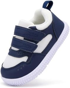 BMCiTYBM Toddler Walking Baby Shoes Girls Boys Sneakers Baby Infant Shoes Navy Size 2.5-3 Years