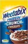 Generic Weetabix Protein Crunch Chocolate 450g - 2 Pack | Breakfast High Protein Chocolate Flavour, Wholegrain Wheat and Oats. Fiber, Iron and Vitamin D.