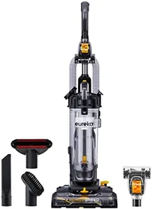 EUREKA PowerSpeed Lightweight Powerful Upright Vacuum Cleaner for Carpet and Hard Floor, Pet Turbo, Black,Yellow