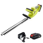 DEWINNER 20V Cordless Hedge Trimmer | 65cm Cutting Length,Solo Hedge Cutter - Battery and Charger Included