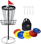 SGSPORT Disc Golf Basket with Discs