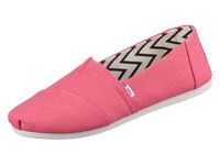 TOMS Women's Alpargata Espadrille Loafer Flat, Shell Pink Heritage Canvas, 6 UK