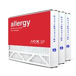 AIRx Filters 16x25x3 MERV 11 HVAC AC Furnace Air Filter Replacement for Air Bear Trion 255649-101, Allergy 3-Pack, Made in the USA